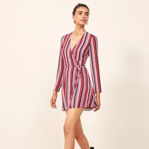 Reformation Gjelina Wrap Dress